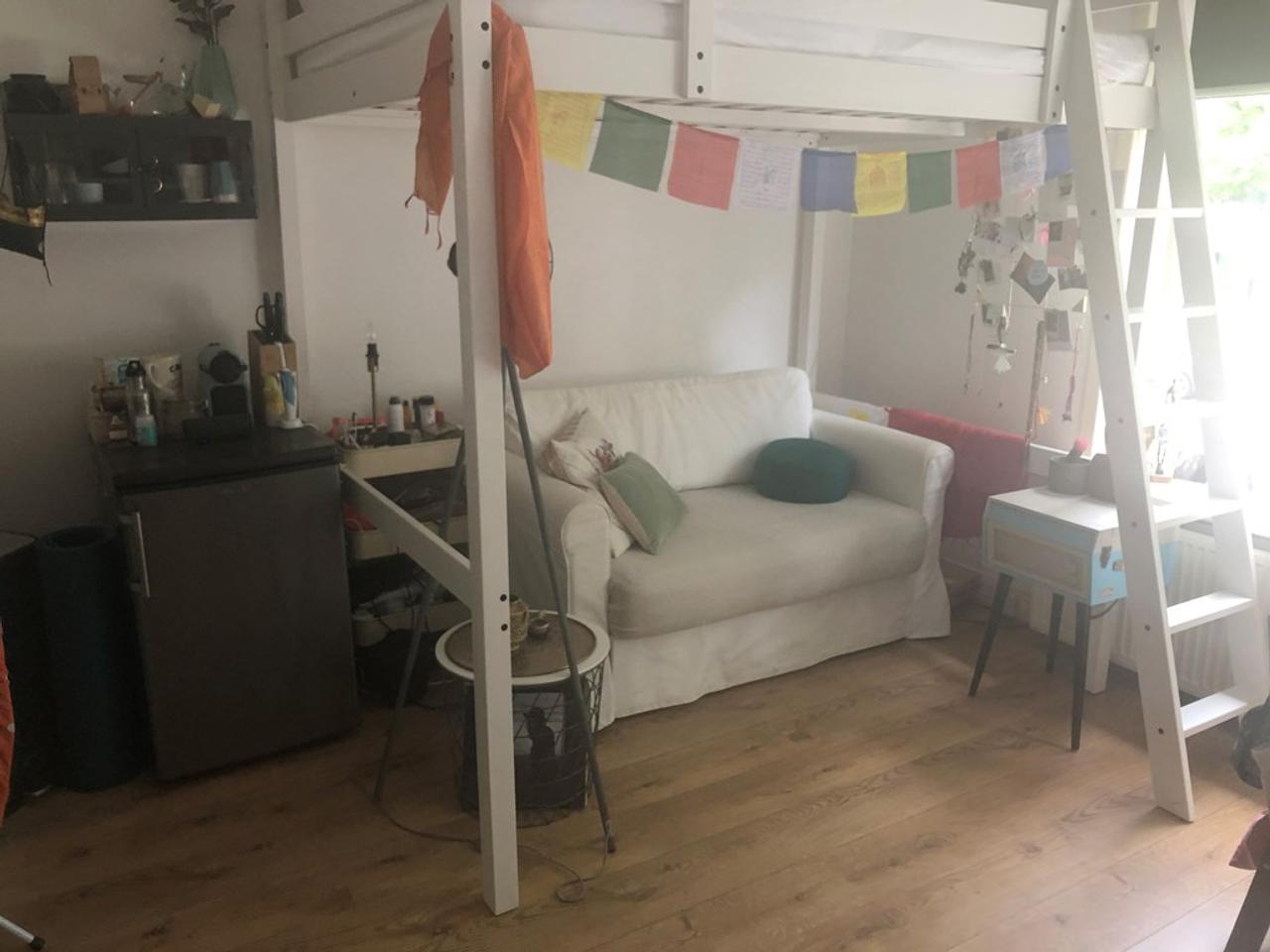 Lichte studentenkamer met dakterras in Arnhem - Afbeelding 1