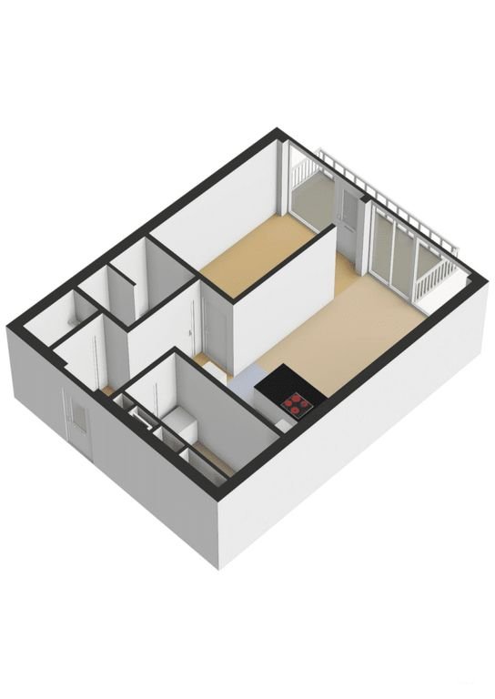 23e verdieping met balkon in Wonderwoods - Afbeelding 8