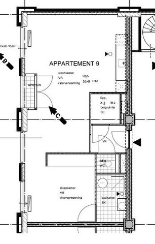 Licht appartement met dakterras - Afbeelding 5