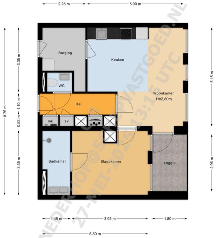 Energy-efficient 61 m² apartment in Bijlmer Centrum - Image 15