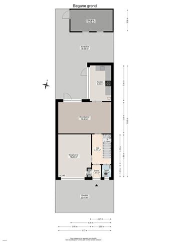 Studentenkamer met tuin in Selwerd - Afbeelding 13