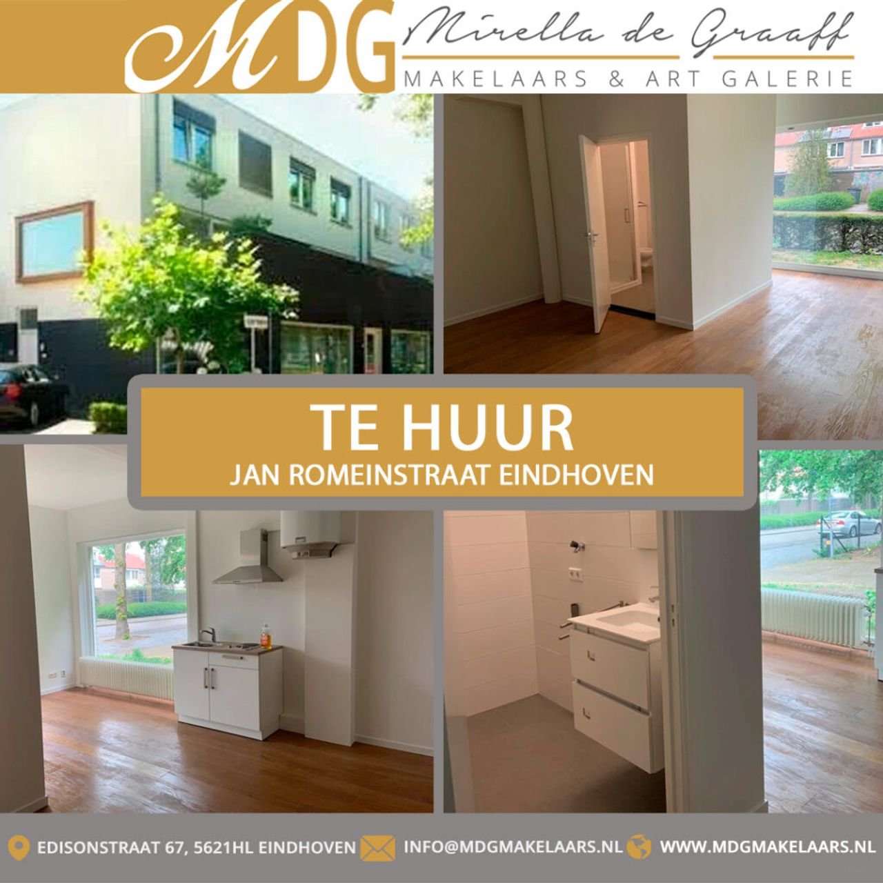 Lichte studio van 43 m2 in Prinsejagt - Afbeelding 1