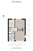 Studentenkamer van 15 m2 in Paddepoel - Afbeelding 15