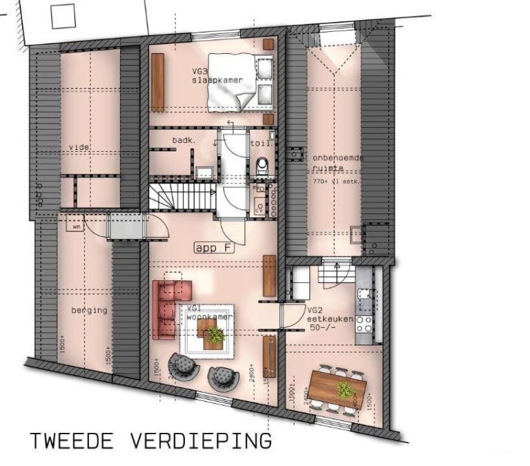 Apartment with parking in the heart of Middelburg - Image 19