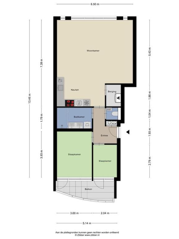 3-kamer appartement in Tilburg met 2 parkeerplaatsen - Afbeelding 23