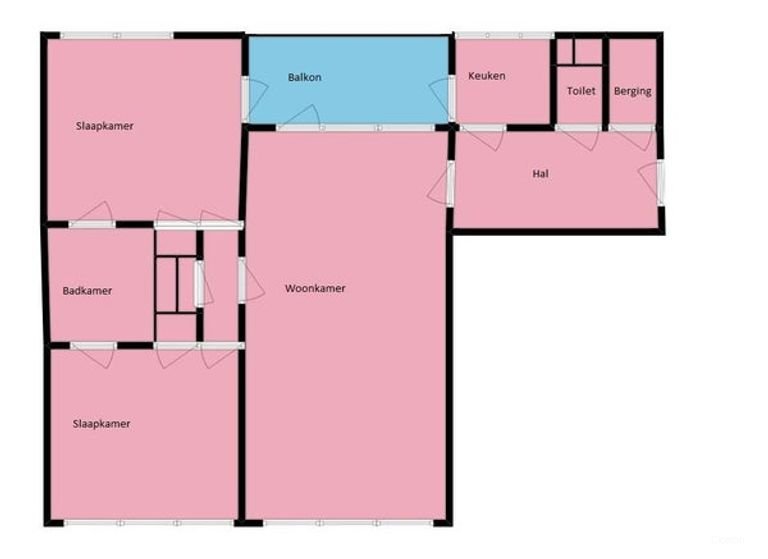 88 m² appartement met balkon in Leiden - Afbeelding 13