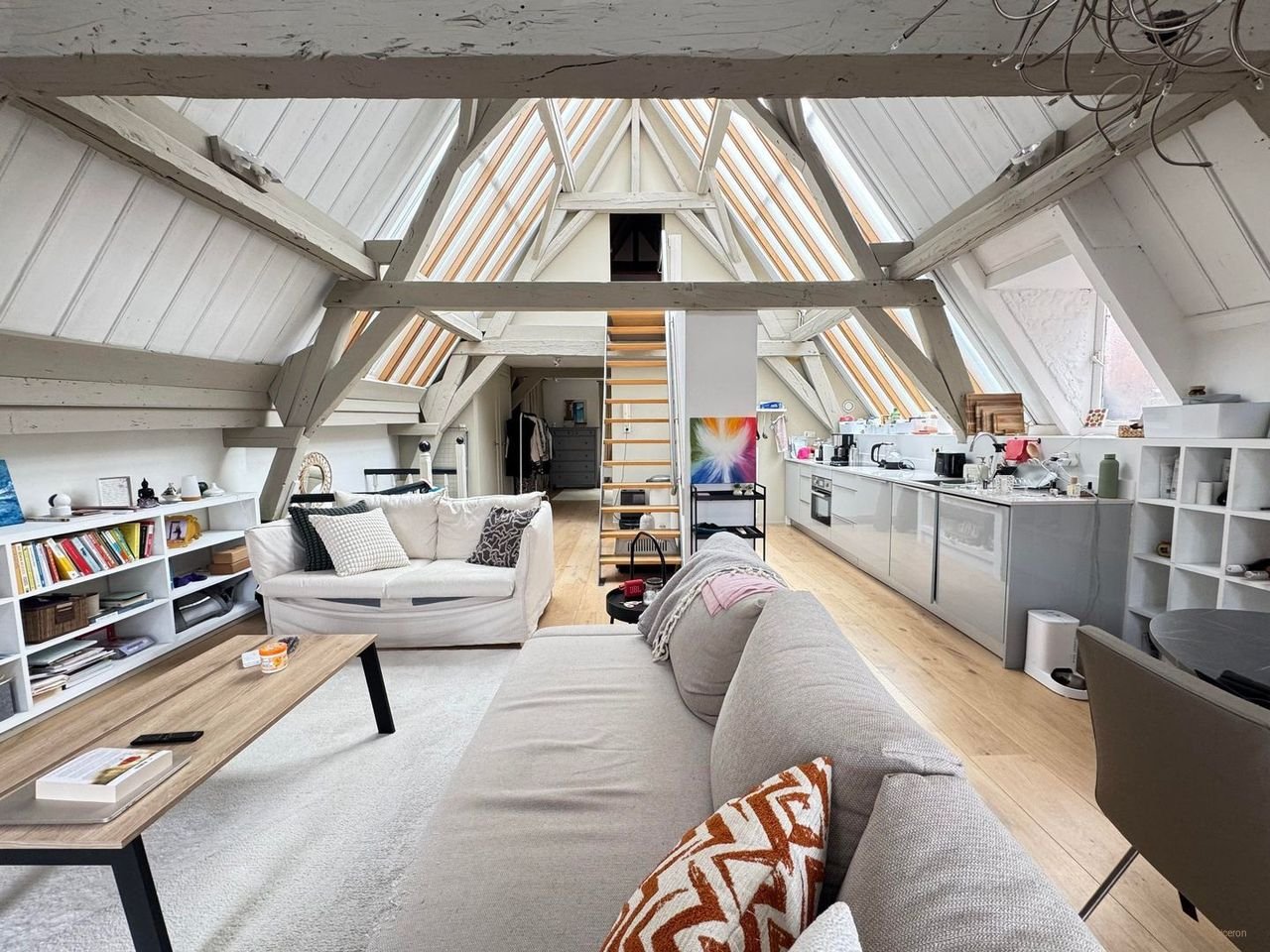 Loft aan de Nieuwegracht met dakterras - Afbeelding 10