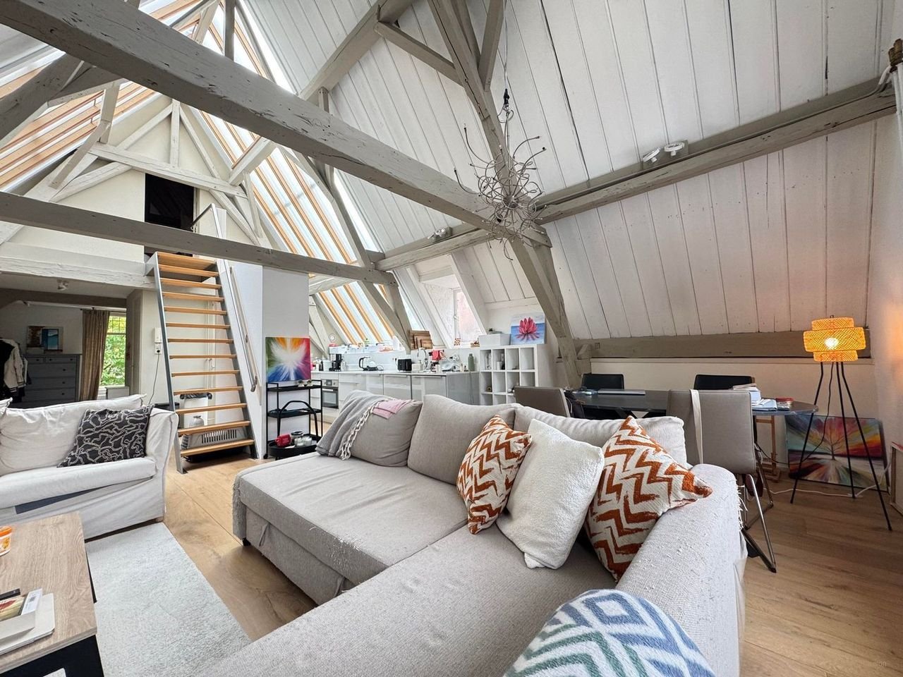 Loft aan de Nieuwegracht met dakterras - Afbeelding 9