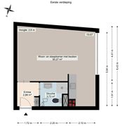 Studio met dakterras in hartje Groningen - Afbeelding 7