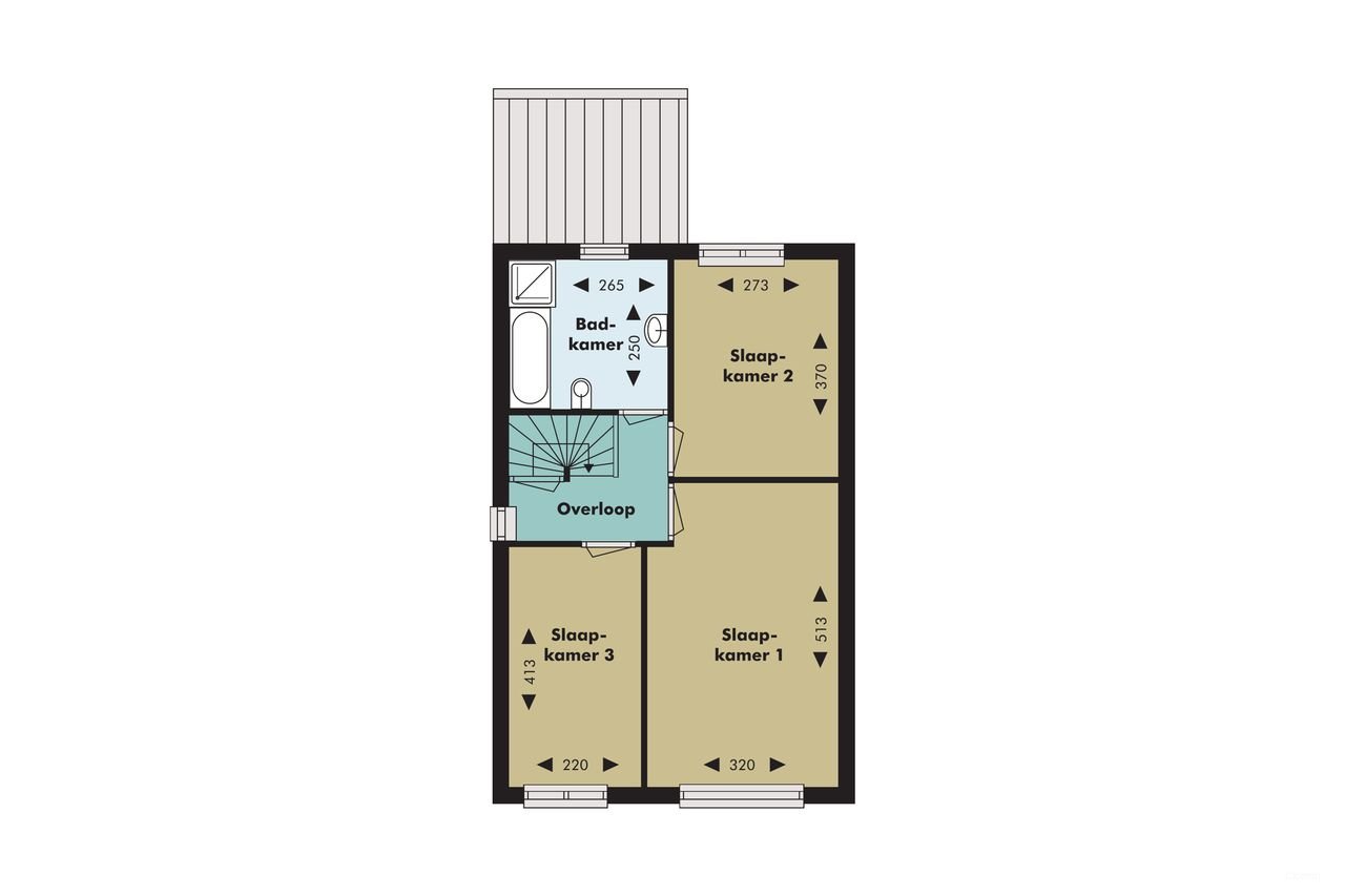 Family home of 134 m² with terrace in the Reeshof - Image 17