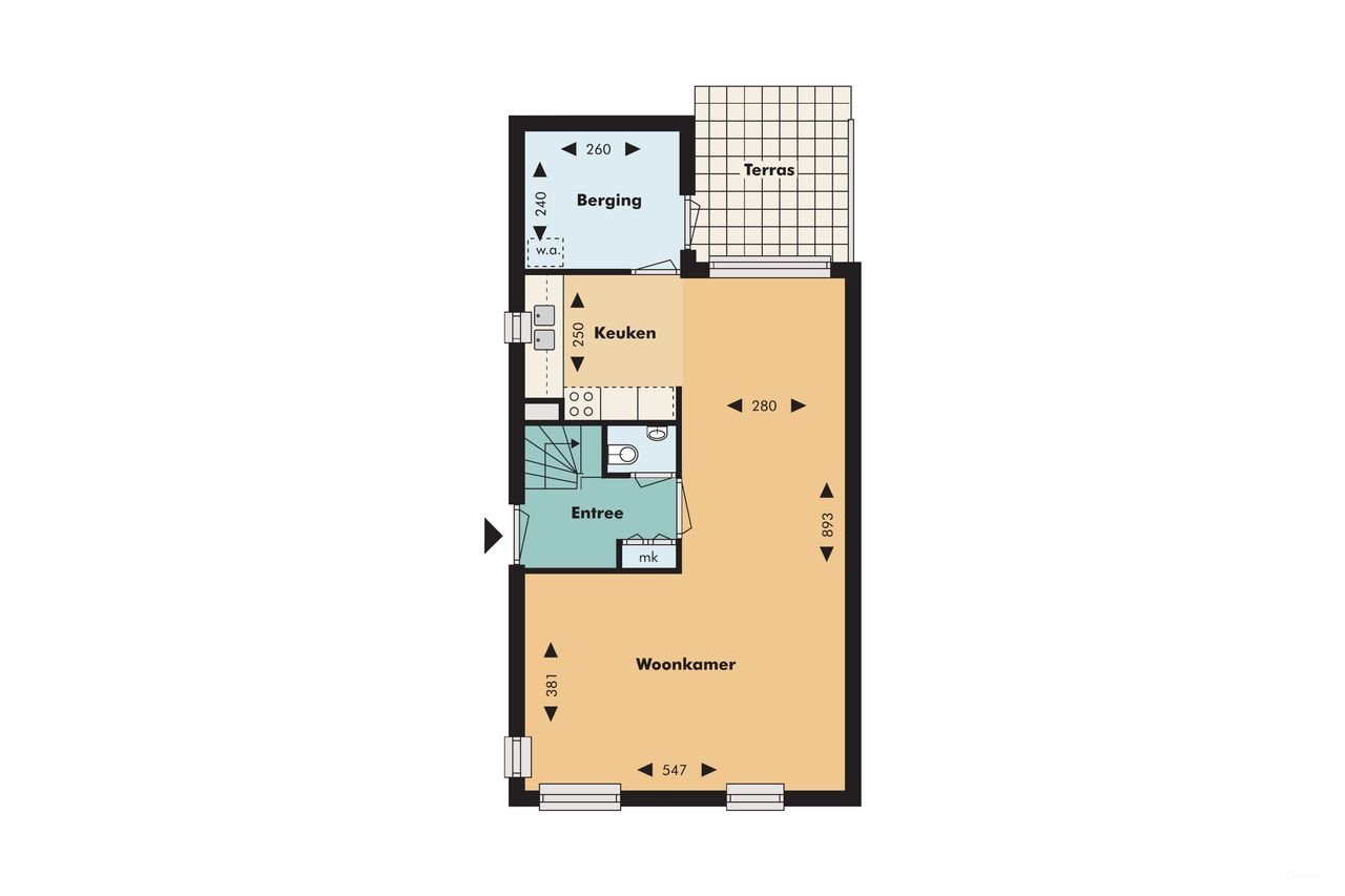 Family home of 134 m² with terrace in the Reeshof - Image 16