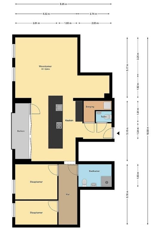 100 m² appartement aan het water in Houthaven - Afbeelding 17
