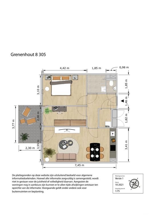 3-room apartment with terrace in Woensel-West - Image 9