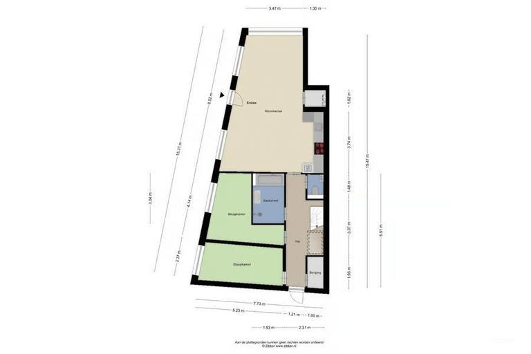 Benedenwoning (92m²) in Hoograven - Afbeelding 10