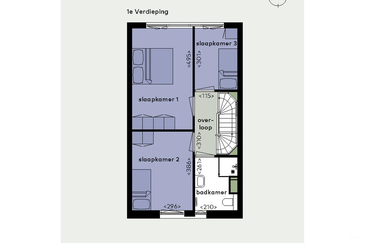 149 m² gezinswoning met 6 kamers - Afbeelding 3