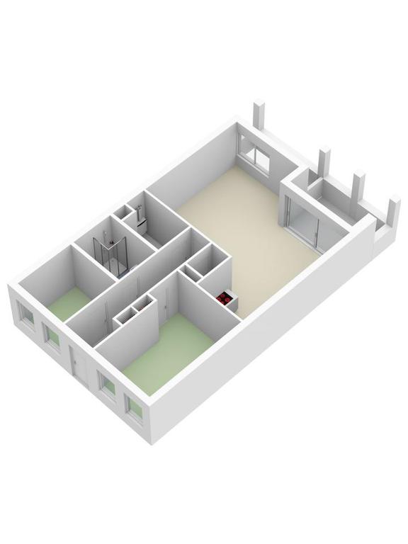 3-kamerappartement met balkon en parkeerplek - Afbeelding 19