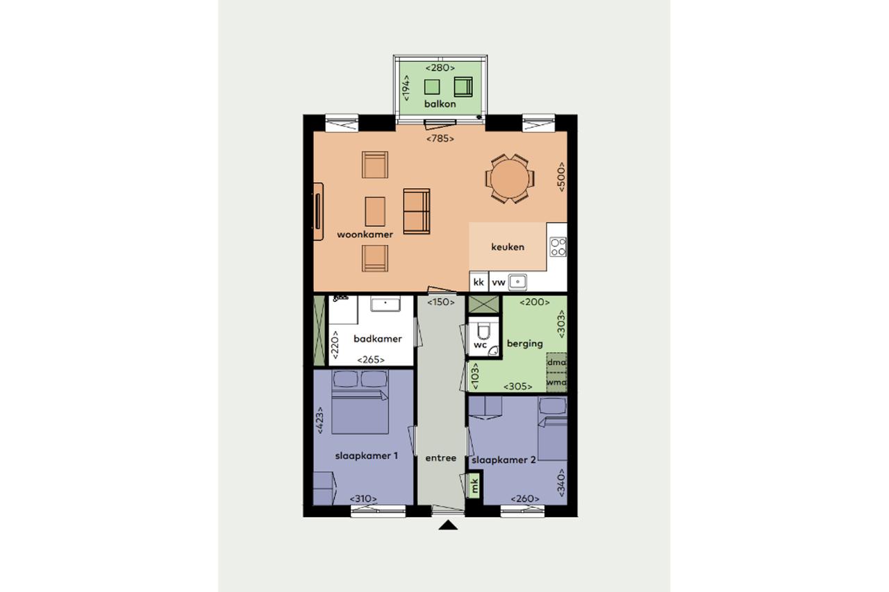 Energiezuinig 3-kamer appartement aan de Spitskade - Afbeelding 2