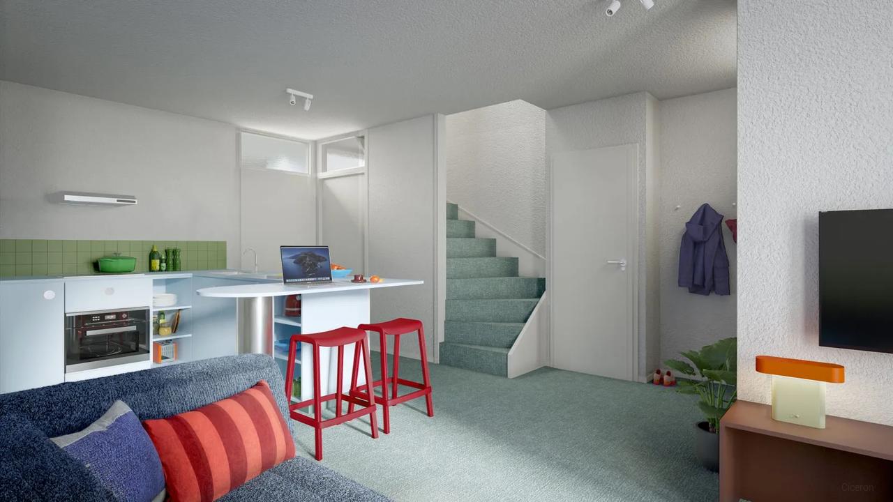 Gemeubileerd duplex met 2 slaapkamers - Afbeelding 1