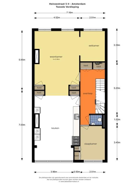 230 m² met 7 slaapkamers in Oud-Zuid - Afbeelding 22