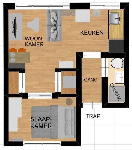 2-kamerappartement in Oud-Rijswijk - Afbeelding 11