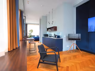 70 m² appartement met 1 slaapkamer