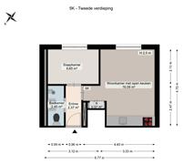 Appartement met 1 slaapkamer vlak bij centrum - Afbeelding 10