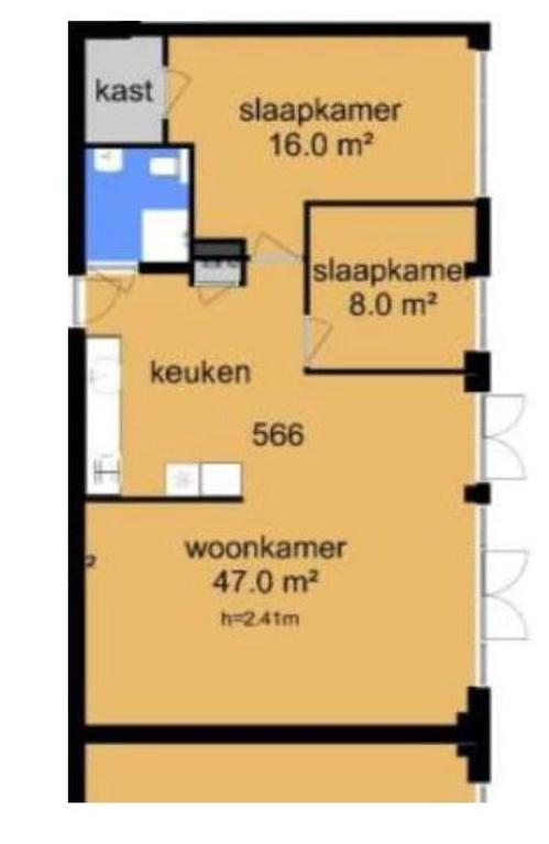3-room apartment with terrace in Leiden - Image 21