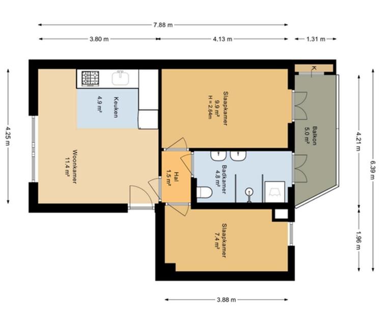 1930s apartment in De Baarsjes (sharing allowed) - Image 13