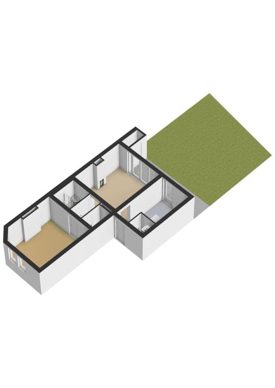 Monumentaal appartement met tuin - Afbeelding 13