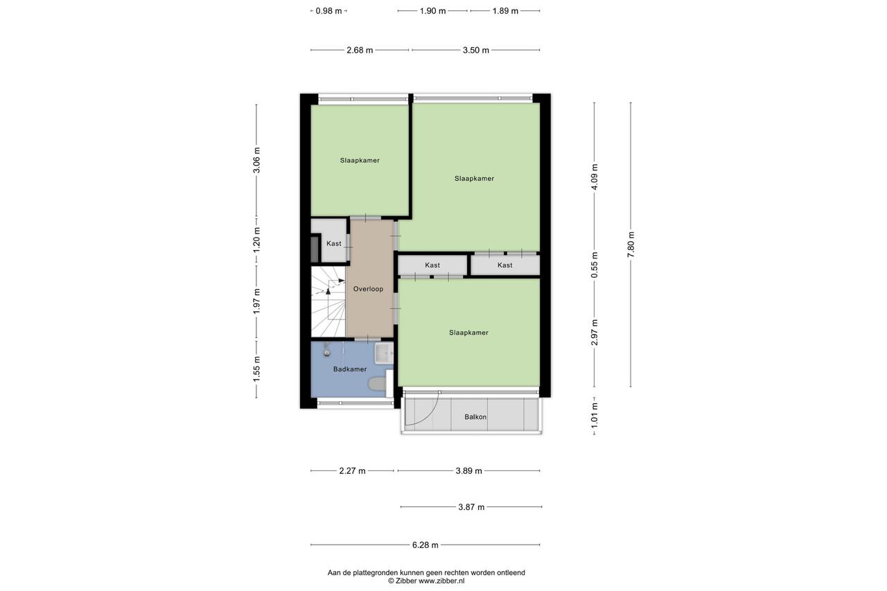 126 m² familiehuis met tuin - Afbeelding 9