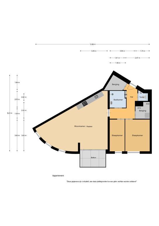 2-bedroom apartment with parking space - Image 16