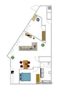 Gemeubileerd appartement (100m²) in centrum Den Haag - Afbeelding 19