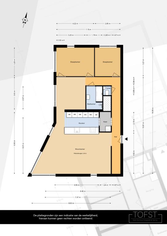 Wonen op de 30e met uitzicht over Rotterdam - Afbeelding 18