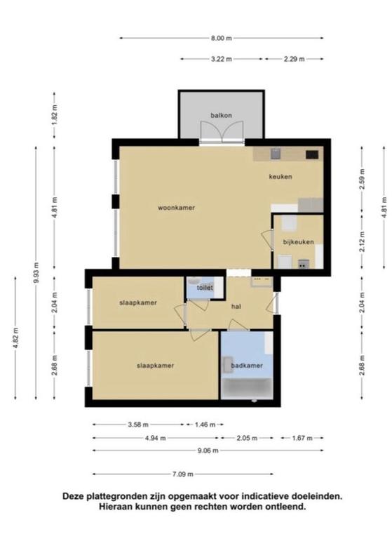 Zonnig gemeubileerd 3-kamer hoekappartement in Terbregge - Afbeelding 21