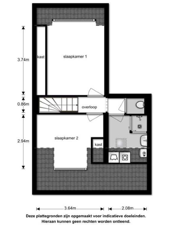 Bright 3-room apartment with 2 balconies - Image 25