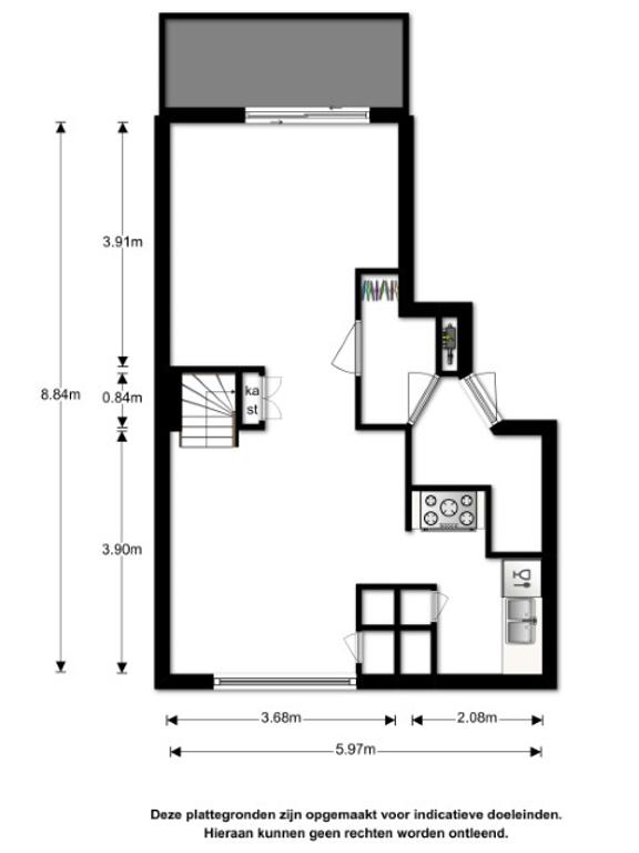 Bright 3-room apartment with 2 balconies - Image 24