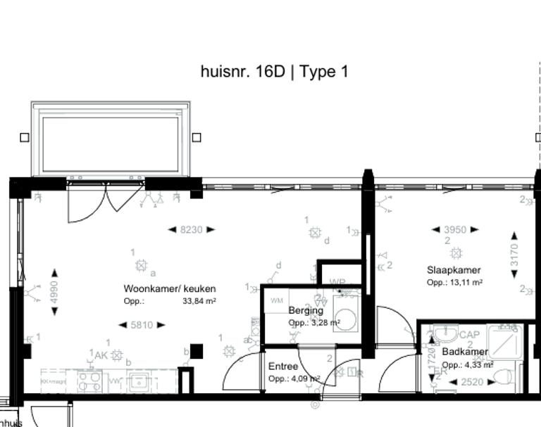 New 1-bedroom apartment with balcony - Image 2