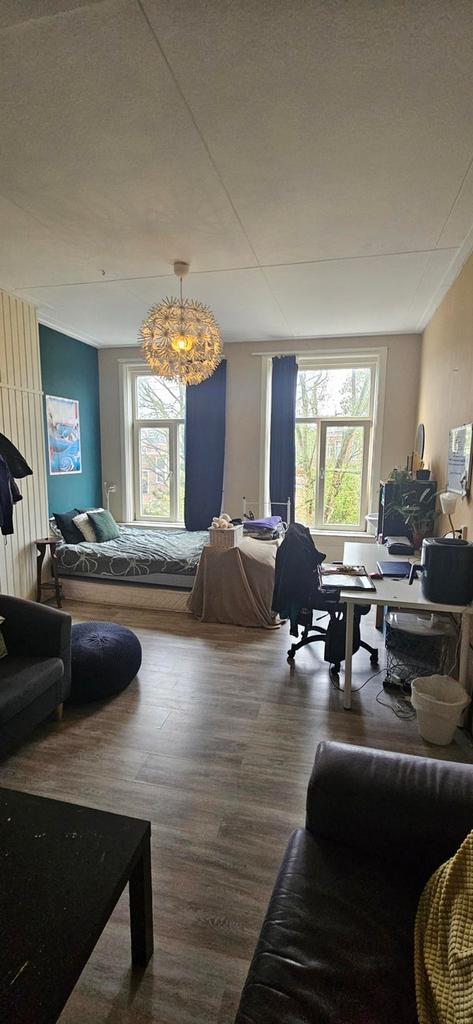 Lichte studentenkamer (23m²) bij Noorderplantsoen - Afbeelding 2
