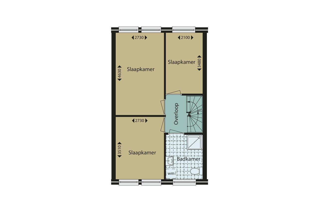 103 m2 hoekwoning met 3 slaapkamers - Afbeelding 18