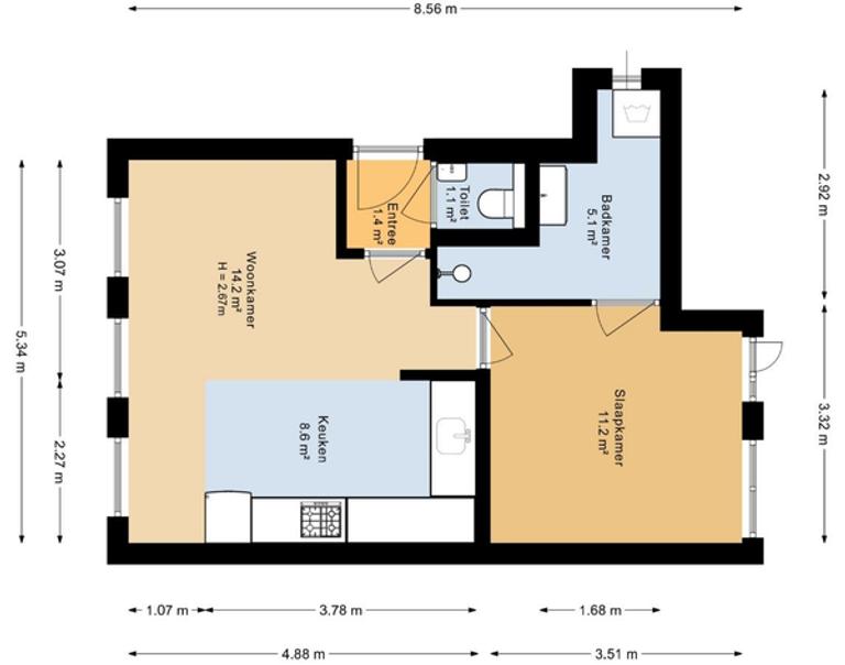 Energy-efficient apartment (A+++) in De Baarsjes - Image 7