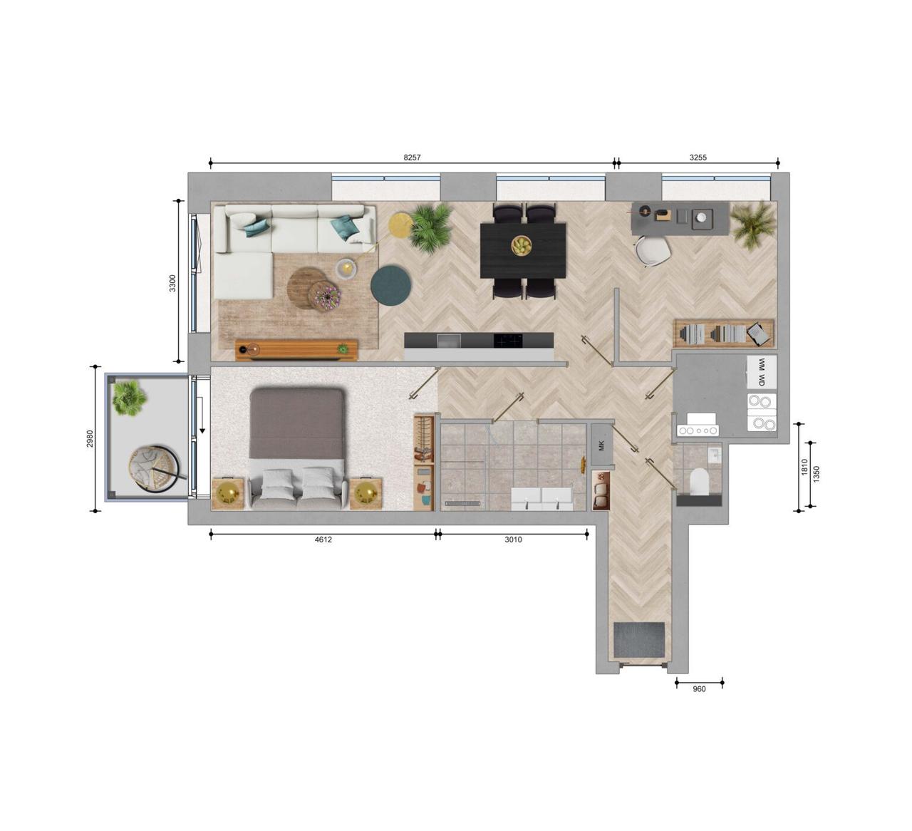 Energy-efficient 76 m² apartment near Sloterdijk - Image 17