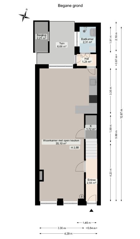 Schipperswoning met tuin in de Schildersbuurt - Afbeelding 19