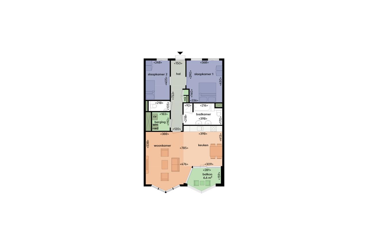 92 m2 apartment in Leidsche Rijn - Image 4