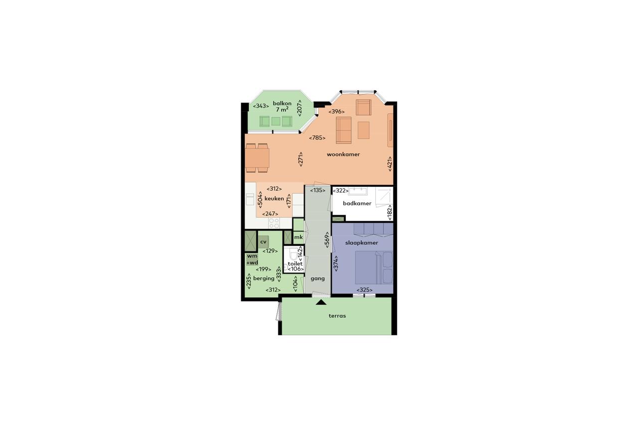 Bright 2-room apartment in Leidsche Rijn - Image 5