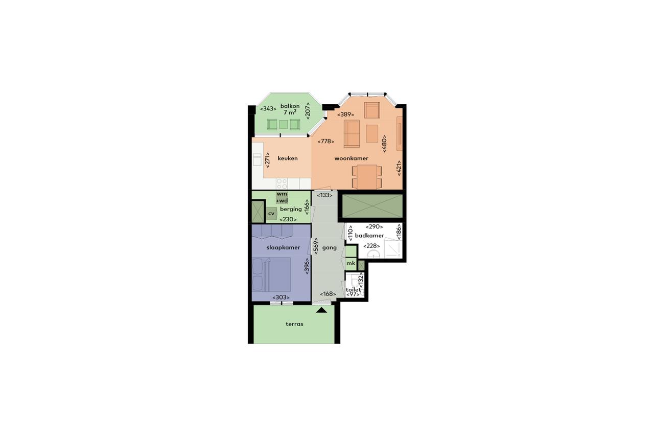 3rd floor with terrace in Leidsche Rijn - Image 14