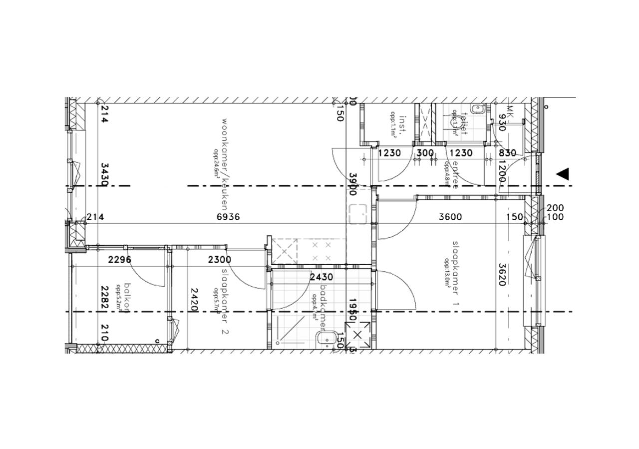 3-room apartment with balcony in Best - Image 11