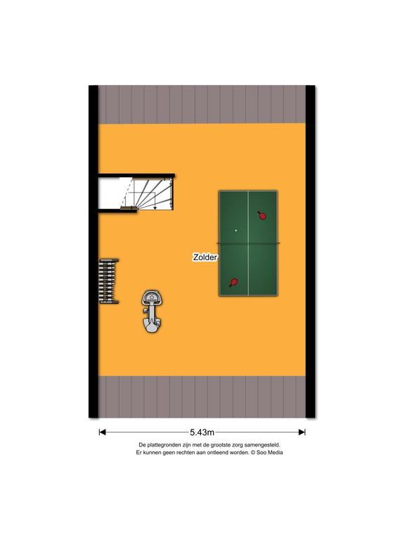 140 m² house with garage in De Overlaet - Image 8