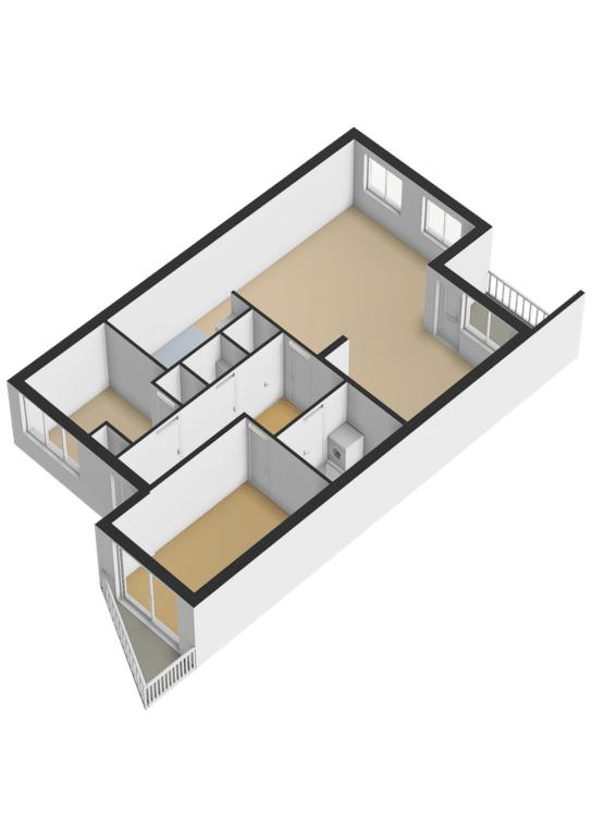 Furnished 3-room apartment in Hooch Boulandt - Image 12