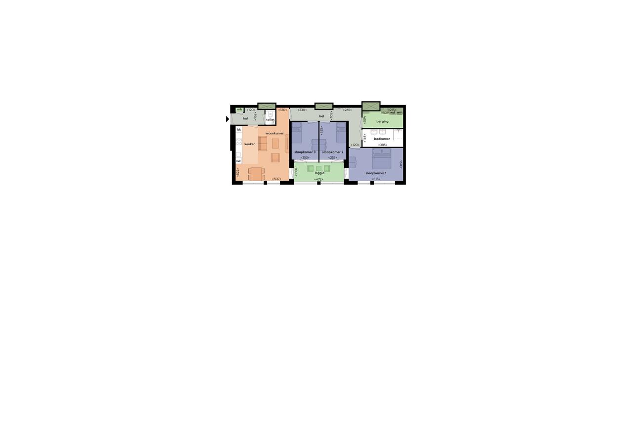 4-room apartment with loggia in Diemen - Image 14