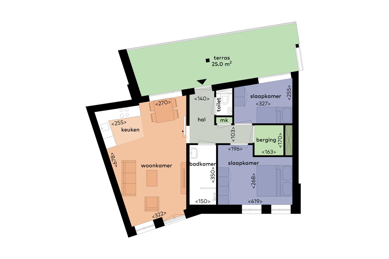 Appartement met tuin in Zeeheldenbuurt - Afbeelding 16